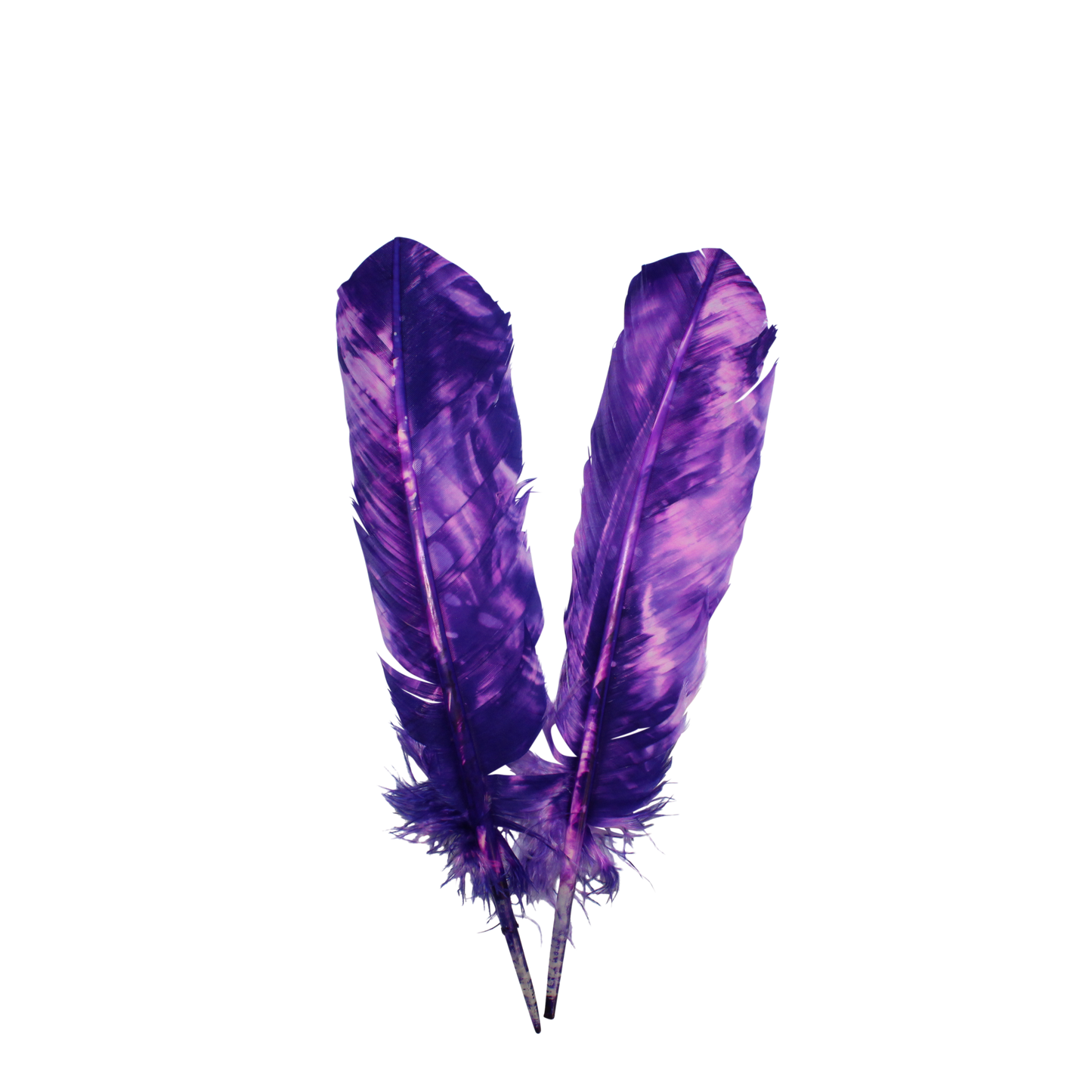 Turkey Quills Regular Cut Camouflage Purple